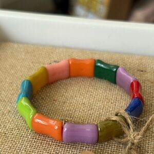Plunder Multicolor Bamboo Bracelet